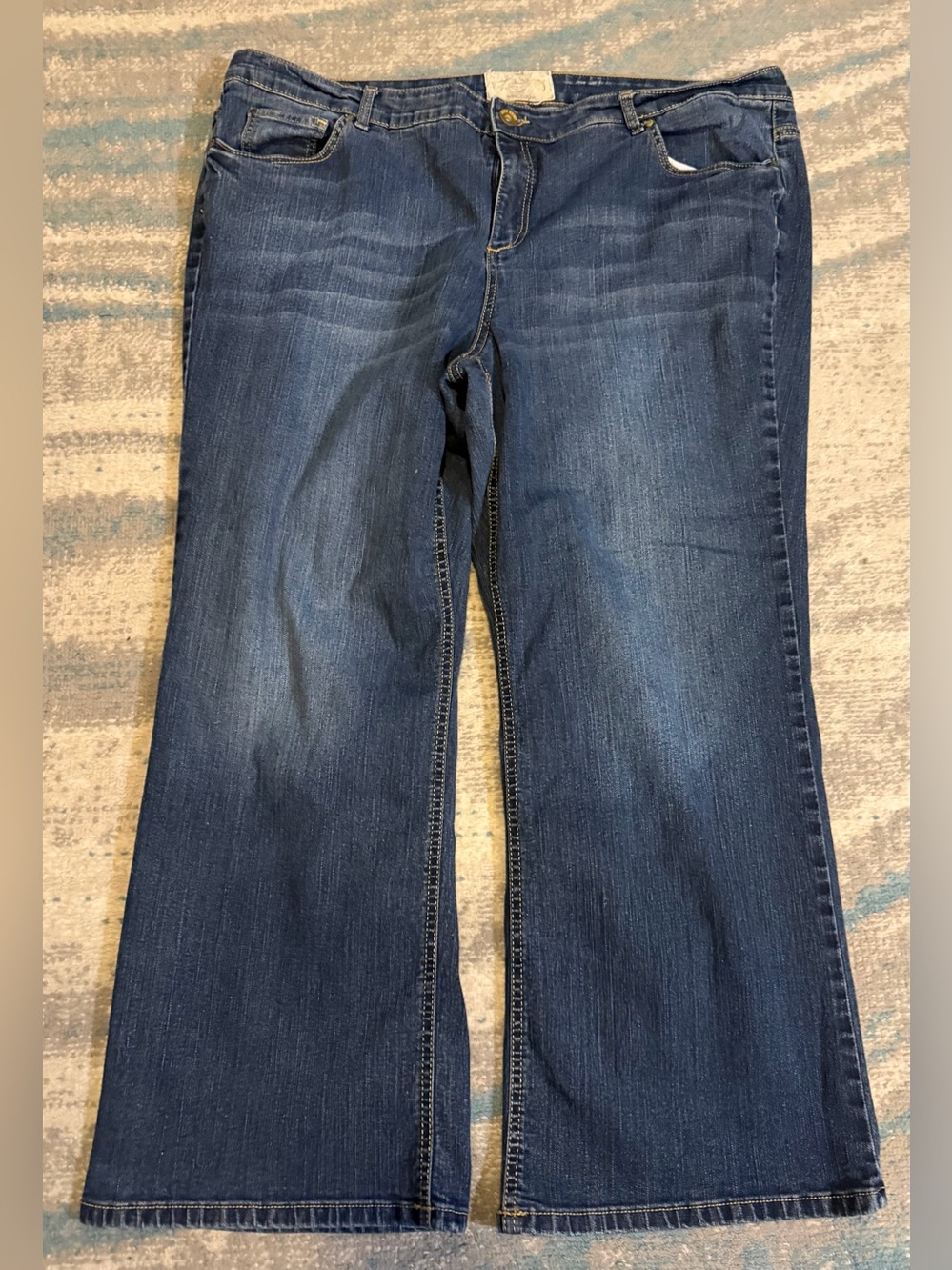 Ruff Hewn Size 24W Boot-Cut Jeans